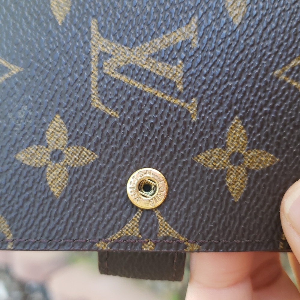 Vintage Louis Vuitton Monogram Mini Card Case Holder Wallet Luxury Classic 90s - Picture 9 of 11